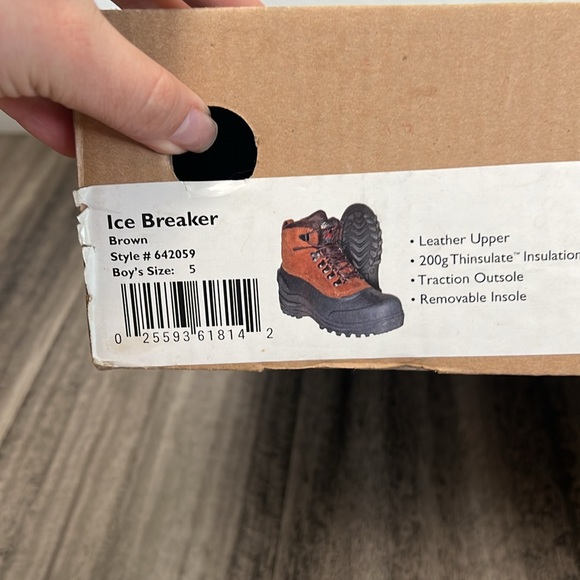 MOUNTAIN BOOTS FOR SNOW OR HIKING SIZE 7 - Picture 6 of 6